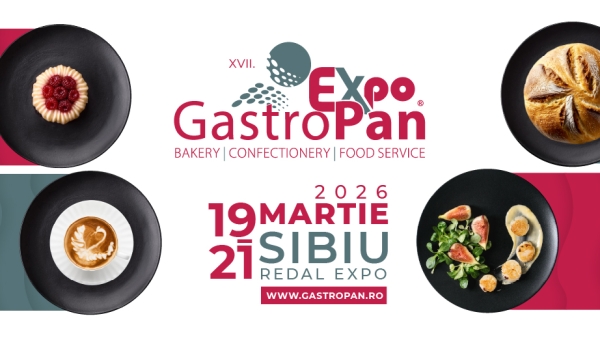 GastroPan 2026 – 19-21 martie, Sibiu – inovație pentru industrie, inspirație pentru profesioniști
